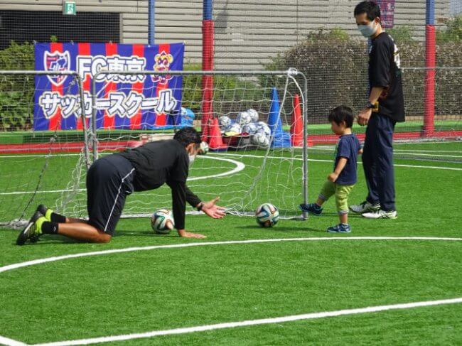 2年と親子サッカー教室☆の画像