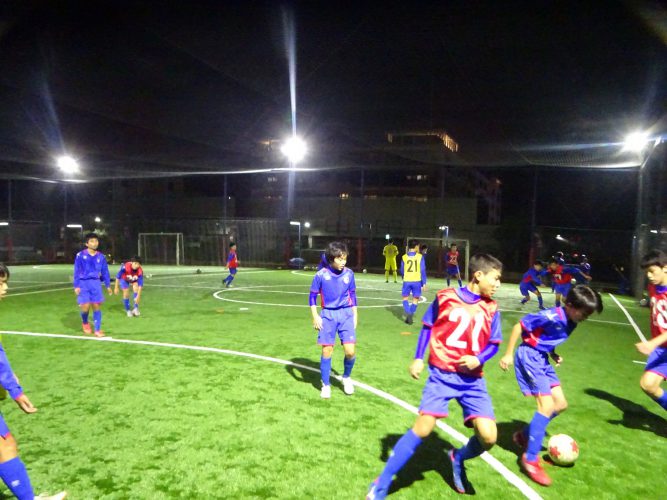 中学生もFC東京パーク府中でトレーニング！！の画像