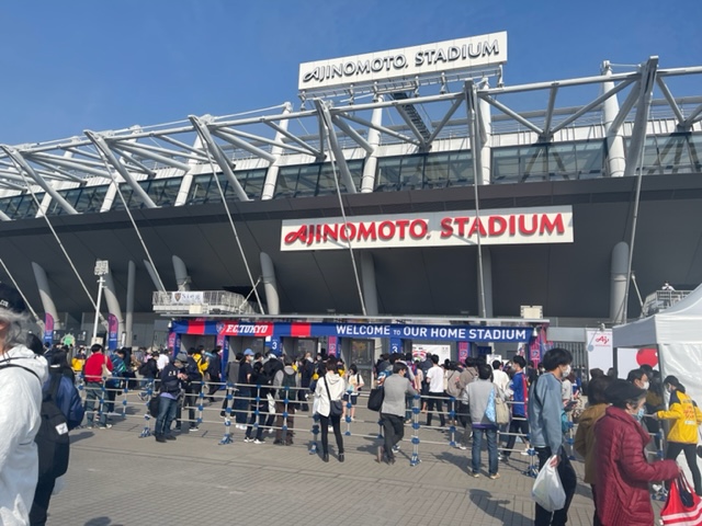 ホーム開幕戦はスタジアムで🏟の画像