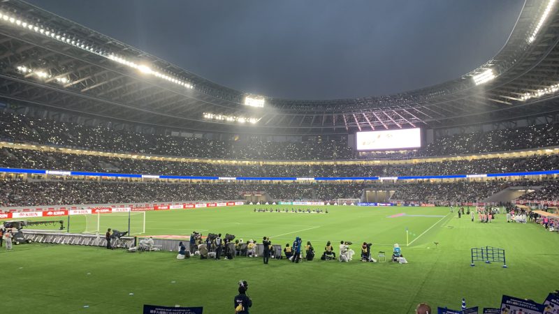 試合を見るなら、スタジアム！の画像