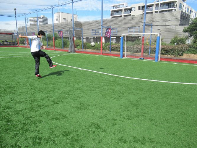 ボレーシュート⚽の画像