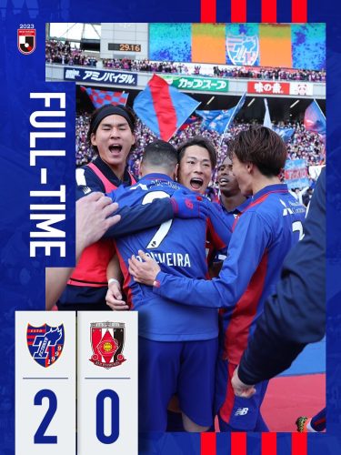 開幕戦勝利🔵🔴の画像