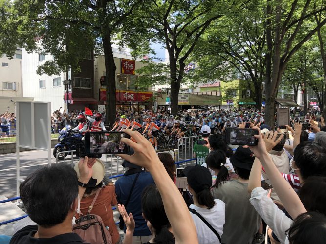 府中市内でもロードレース🚲の画像