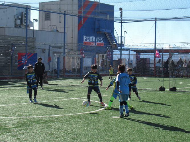 年始から白熱した闘い⚽の画像