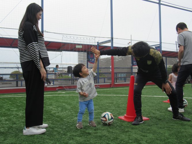 親子サッカー教室はいかがですか？の画像