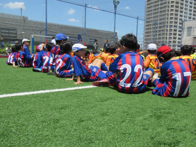 フォーリスカップに出場したFC東京のスクール生に密着📷の画像