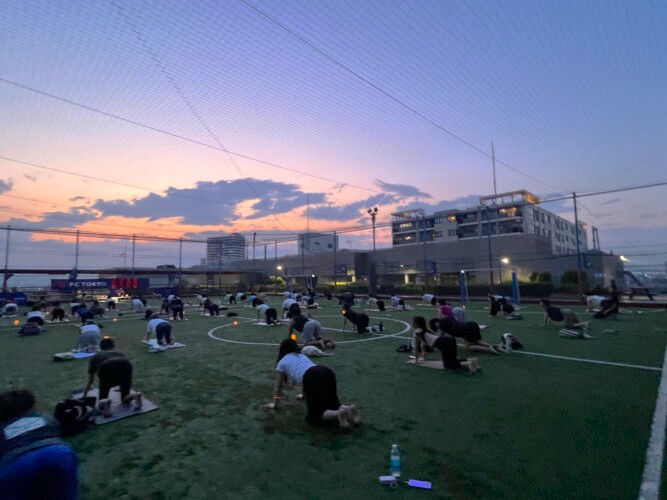 PARK NIGHT YOGA🌙の画像