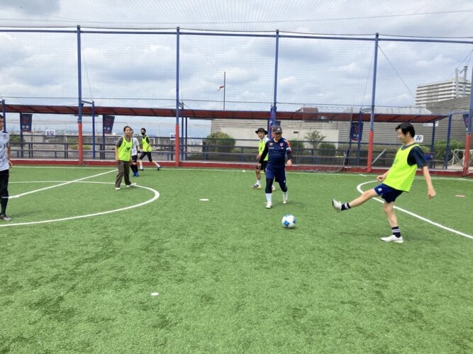 今日はウォーキングフットボールの日⚽🚶🏼‍♀️🚶🏼‍♂️の画像