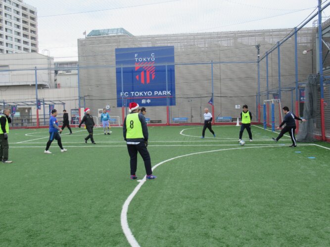 今年も蹴り始めはパーク府中で！！の画像